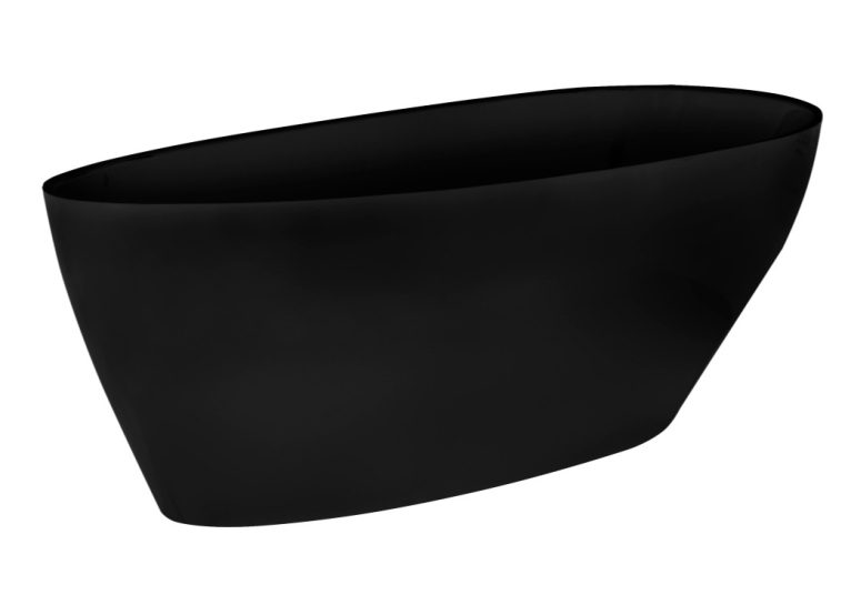 Ванна акрилова BESCO Goya Black 160x70 NAVARA22831