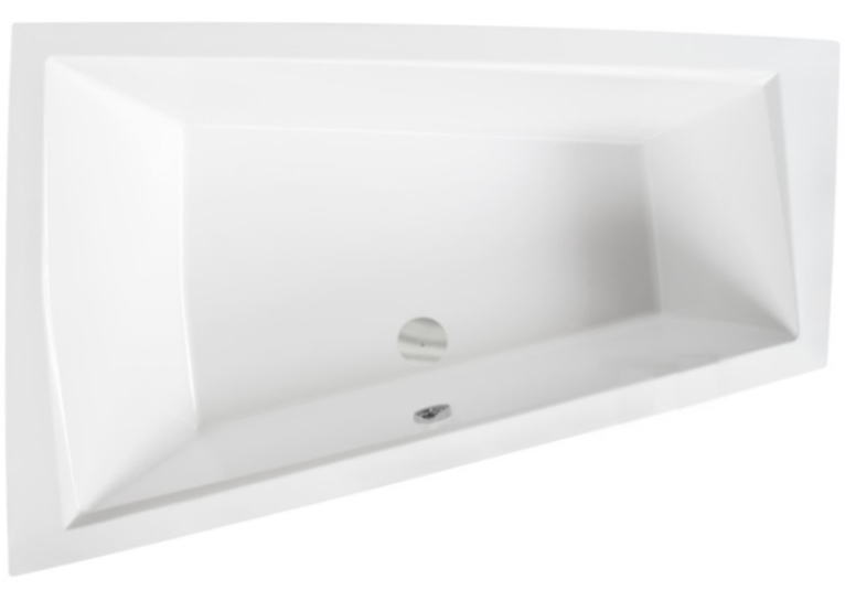 Ванна акрилова BESCO Intima Duo Slim 170х125 ліва