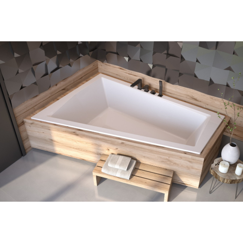 Ванна акрилова BESCO Intima Duo Slim 170х125 ліва