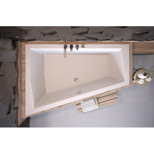 Ванна акрилова BESCO Intima Duo Slim 170х125 ліва