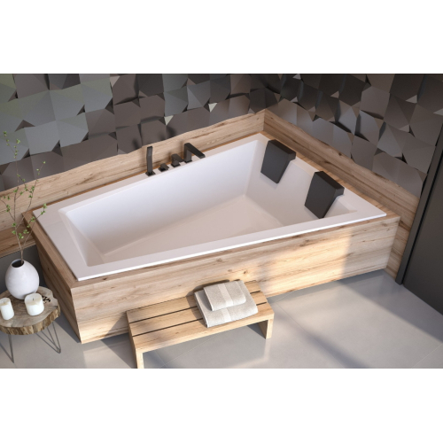 Ванна акрилова BESCO Intima Duo Slim 170х125 ліва