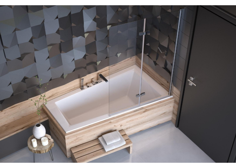 Ванна акриловая BESCO Intima Slim 150х85 правая