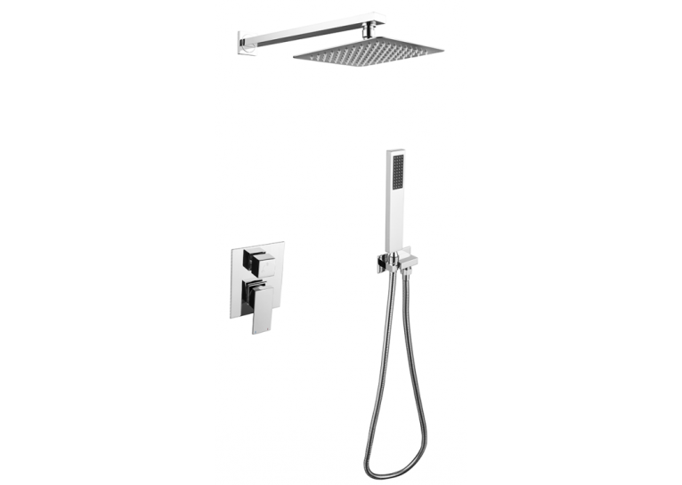 Набор скрытого монтажа для душа Besco MODERN II / VARIUM II хром