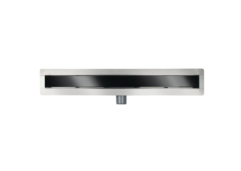 Лінійний душовий трап BESCO Virgo Black 90