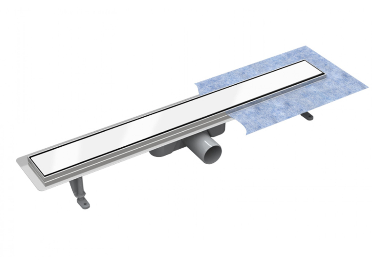 Линейный душевой трап BESCO Virgo White 90