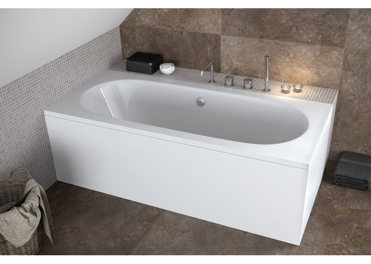  Панель (лицьова+бічна) для ванни Besco Vitae 170x75, NAVARA14432