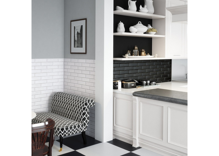  Плитка Cerrad Elewacja Foggia Nero 6,5х24,5