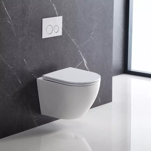 Комплект: Инсталляционная система Grohe Rapid SL 38772001 + Подвесной унитаз Devit Flow белый с сидением дюропласт soft-close, DFL0460111W 