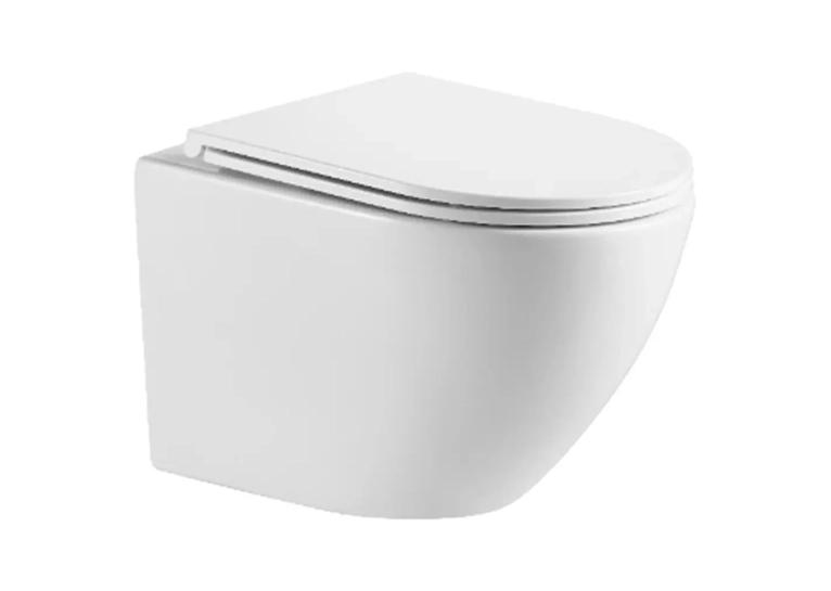 Комплект: Инсталляционная система Grohe Rapid SL 38772001 + Подвесной унитаз Devit Flow белый с сидением дюропласт soft-close, DFL0460111W 