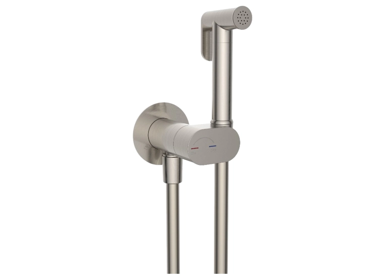 Комплект гігієнічного душу Devit Flow brushed nickel 592993 