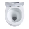 Унитаз подвесной Devit Flow безободковый с сиденьем soft-close дюропласт DFL0460111W Белый глянцевый