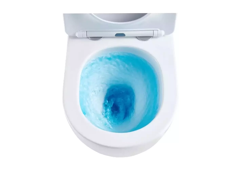 Унитаз подвесной Devit Flow безободковый с сиденьем soft-close дюропласт DFL0460111MB Черный матовый