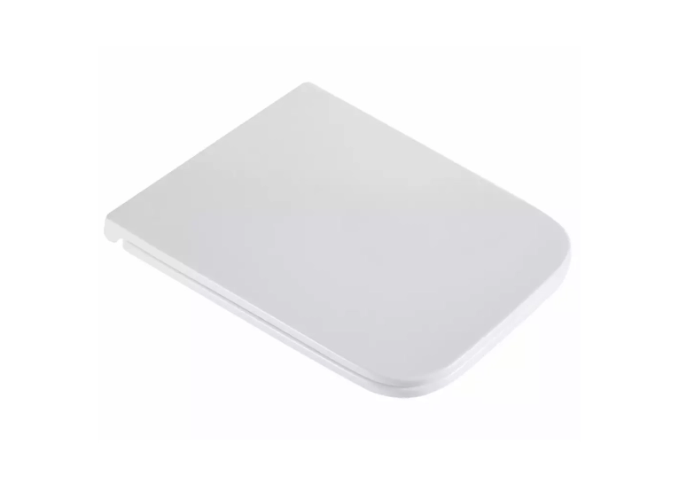 Сиденье для унитаза Devit Grid DGR0760111W soft-close, дерево, белая