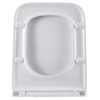 Сиденье для унитаза Devit Grid DGR0760111W soft-close, дерево, белая