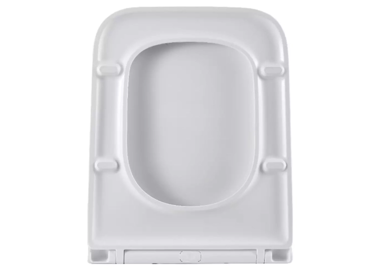 Сиденье для унитаза Devit Grid DGR0760111W soft-close, дерево, белая