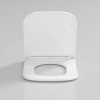 Сиденье для унитаза Devit Grid DGR0760111W soft-close, дерево, белая