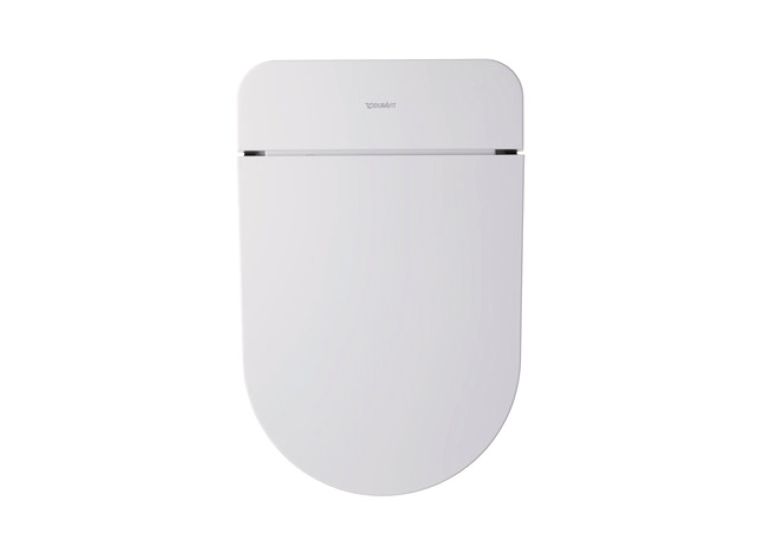 Унітаз підвісний Duravit SensoWash D-Neo, безобідковий з сидінням для унітазу з функцієй біде, білий 654000012004300