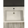 Раковина прямоугольная мебельная/подвесная Duravit Vero 125x49 см, с отверстием для смесителя, с переливом, белый 0329120000