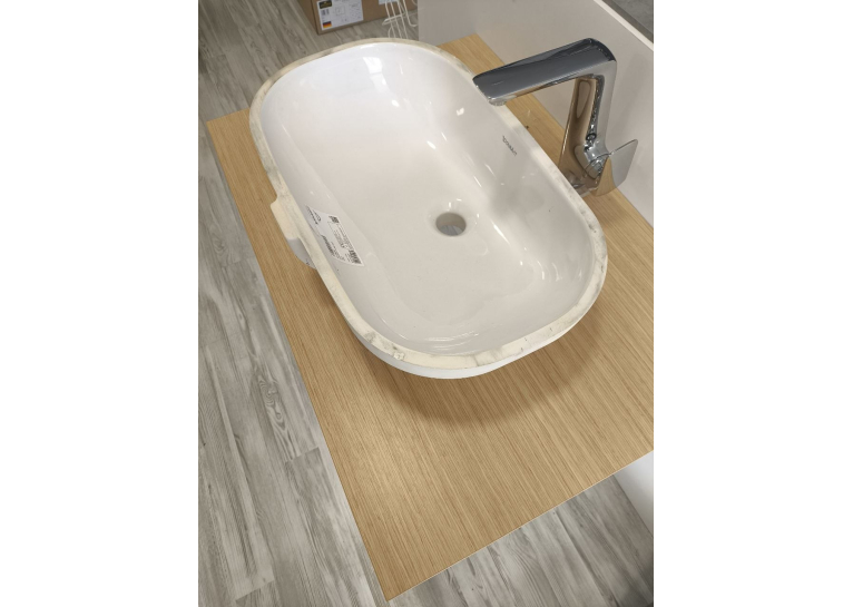 Раковина під стільницю Duravit D-code, білий глянсовий, 49,5 х 29 см, 0338490000 (невеликий скол на борту)