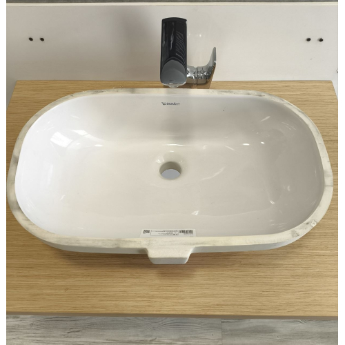 Раковина під стільницю Duravit D-code, білий глянсовий, 49,5 х 29 см, 0338490000 (невеликий скол на борту)