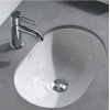 Раковина під стільницю Duravit D-code, білий глянсовий, 49,5 х 29 см, 0338490000 (невеликий скол на борту)