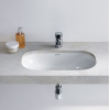 Раковина під стільницю Duravit D-code, білий глянсовий, 49,5 х 29 см, 0338490000 (невеликий скол на борту)