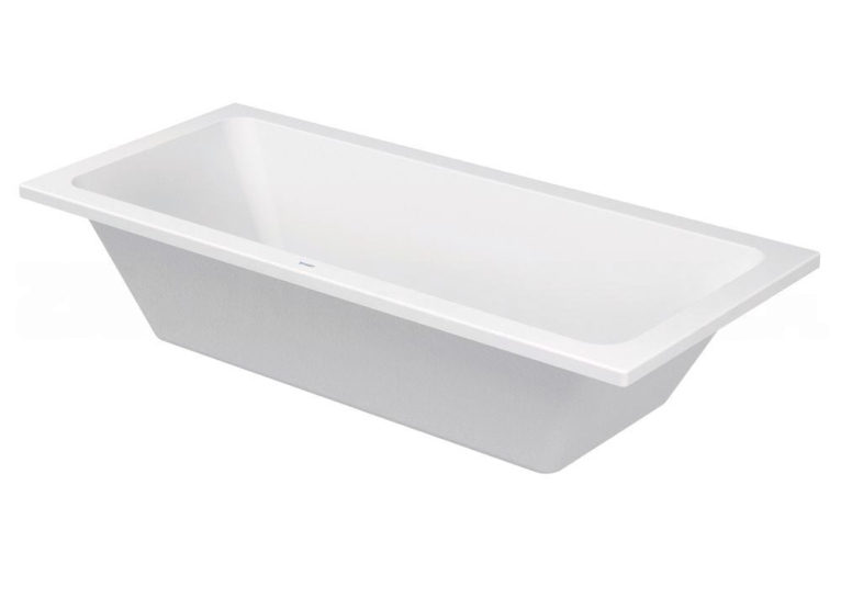 Ванна акрилова прямокутна Duravit D-Code 180x80см, 700101000000000