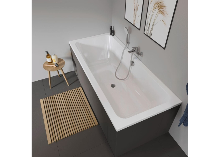 Ванна акрилова прямокутна Duravit D-Code 180x80см, 700101000000000