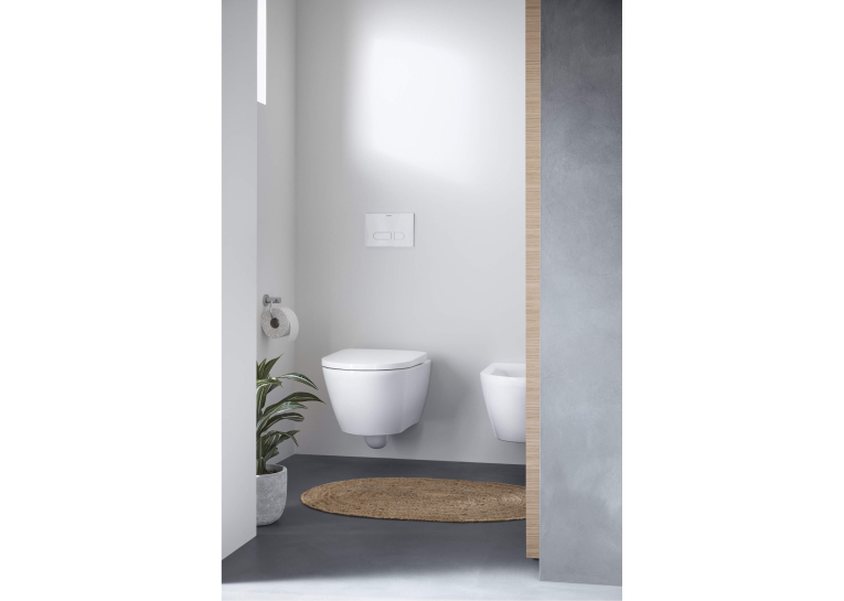 Унітаз підвісний укорочений Duravit D-Neo Rimless (2588090000) + сидіння з кришкою Soft Close (0021690000), 45880900A1