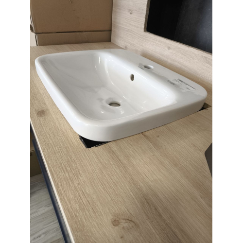 Умивальник врізний в стільницю DURAVIT DuraStyle прямокутний білий 0374560000 (Невелика подряпина)