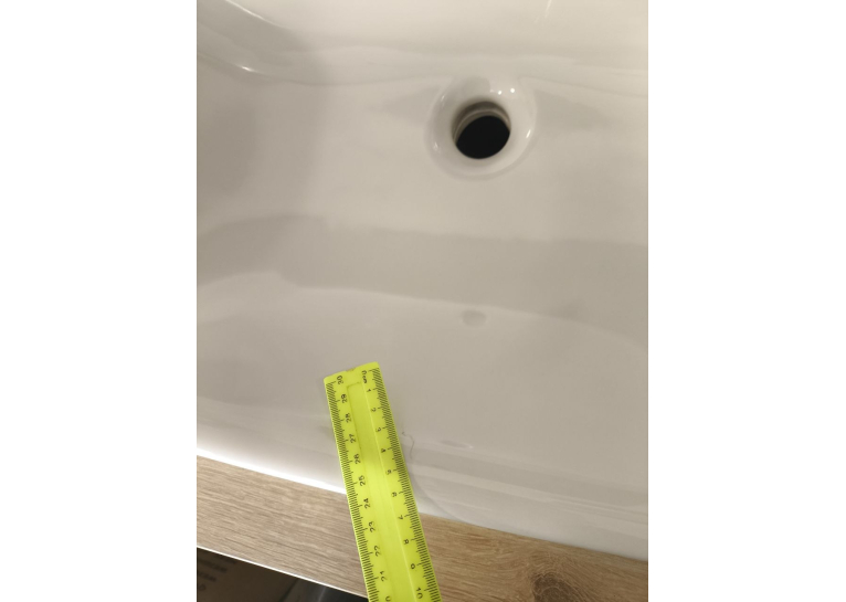 Умивальник врізний в стільницю DURAVIT DuraStyle прямокутний білий 0374560000 (Невелика подряпина)