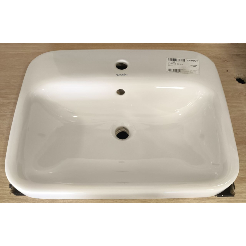 Умивальник врізний в стільницю DURAVIT DuraStyle прямокутний білий 0374560000 (Невелика подряпина)