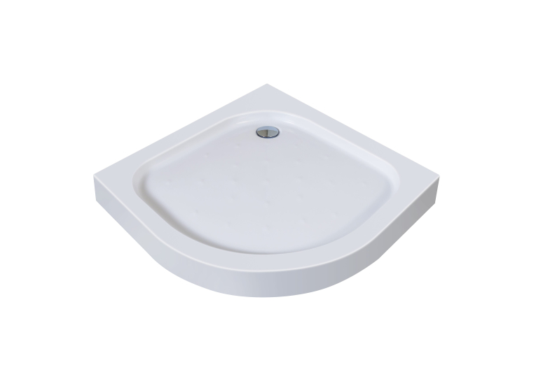 Душовий піддон напівкруглий Eger TOKAI, 90x90x15, 599-07/2-15