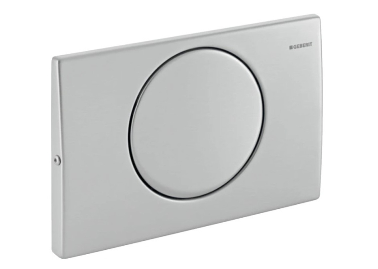 Кнопка змиву Geberit Delta10, нерж. сталь, 115.108.00.1