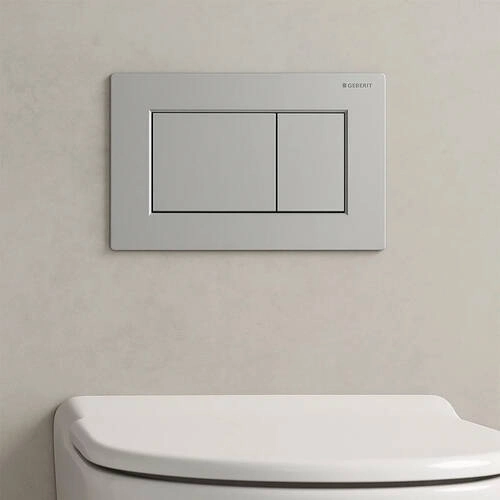 Кнопка змиву Geberit Sigma01 square 115.660.JQ.1 хром матовий