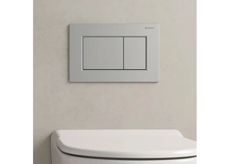 Кнопка змиву Geberit Sigma01 square 115.660.JQ.1 хром матовий