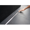  Душовий трап Geberit CleanLine 154.150.00.1+154.450.KS.1 з гратами CleanLine20, висота стяжки 90-200мм, полірований/матовий метал, L30-90см