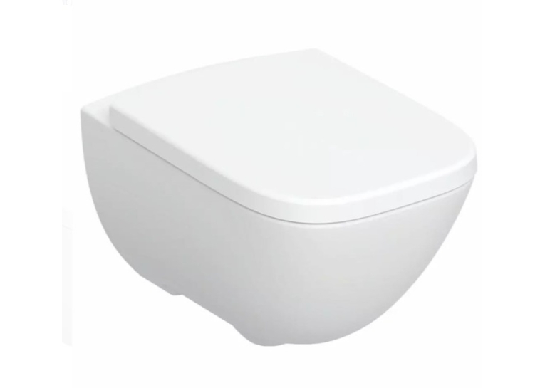 Унітаз підвісний Geberit Modo 502.827.00.1 безободковий з сидінням soft-close