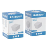 Унітаз підвісний Geberit Smyle Square 503.171.00.1 TurboFlush, із сидінням Softсlose, QuickRelease (Sandwich)