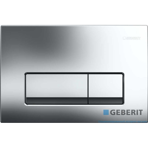 Кнопка змиву Geberit Delta 51, пластик, хром глянець (115.105.21.1)