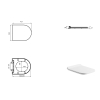 Комплект: Інсталяція Grohe Rapid SL 3в1 (3884000G) + Унітаз підвісний Devit UP (3020120) + Кришка S