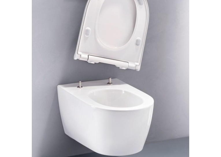  Унітаз підвісний Geberit ONE Rimfree 500.201.01.1 із сидінням Soft-Close (вставка біла)