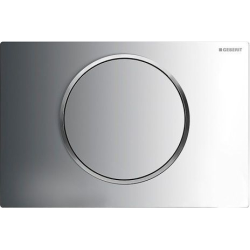 Кнопка змиву Geberit SIGMA 10, система змиву start/stop, Пластик Хром Матовий/Хром Глянець/Хром Матів