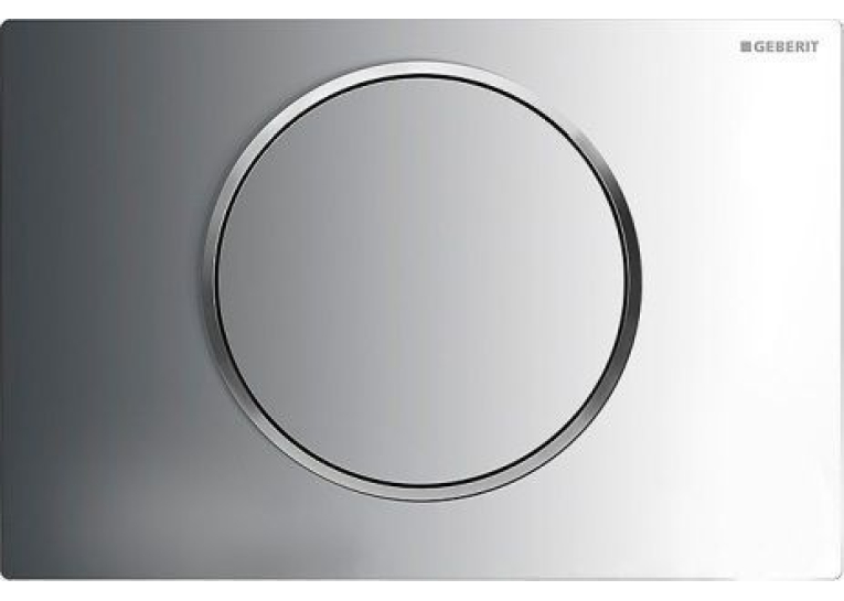 Кнопка смыва Geberit SIGMA 10, система смыва start/stop, Пластик Хром Матовый/Хром Глянец/Хром Матов