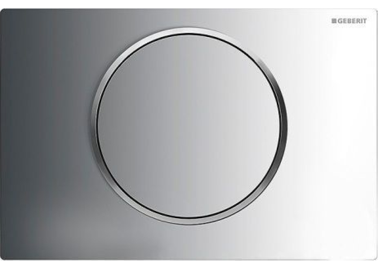 Кнопка змиву Geberit SIGMA 10, система змиву start/stop, Пластик Хром Матовий/Хром Глянець/Хром Матів