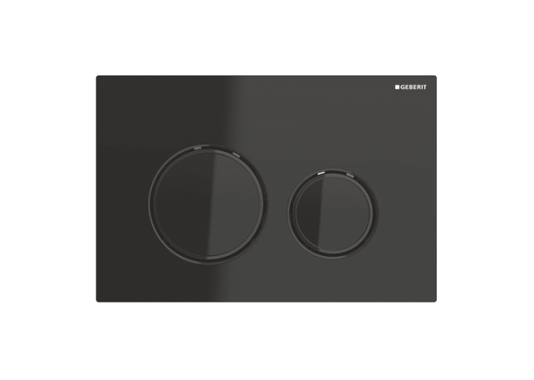 Кнопка смыва Geberit Sigma 21 металл/стекло, 115.651.SJ.1 черный