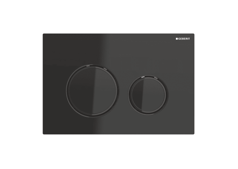 Кнопка смыва Geberit Sigma 21 металл/стекло, 115.651.SJ.1 черный