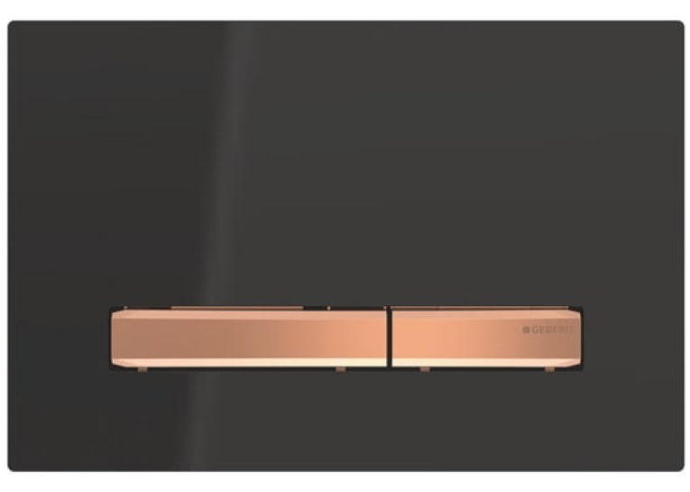 Клавіша змиву Geberit Sigma50 метал/пластик, 115.670.DW.2 чорний