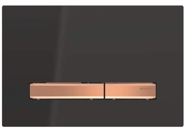 Клавіша змиву Geberit Sigma50 метал/пластик, 115.670.DW.2 чорний