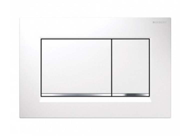Кнопка змиву Geberit Sigma 30 пластик білий матовий, 115.883.JT.1